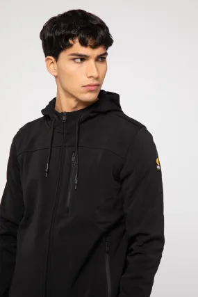 Black sweatshirt in softshell