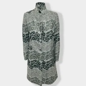 Damamia – Cappotto fantasia grigio e nero