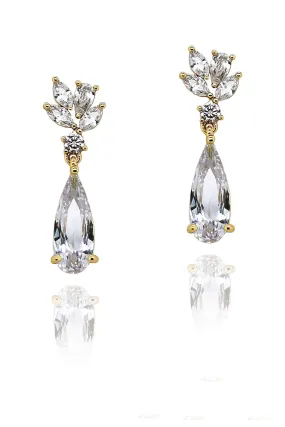 Ivory & Co - Harrogate - Orecchini pendenti classici con cristalli
