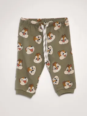 Joggers stampa 'Cip & Ciop' - VERDE