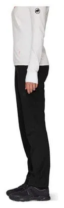 Pantaloni leggeri Mammut Runbold da donna, nero